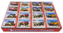 Opakowanie Pakiet Puzzle 32x54 Samochody terenowe CASTOR
