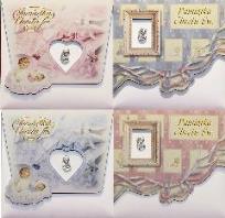 Opakowanie Pamiątka Chrztu Świętego - Album kwadrat perł. mix