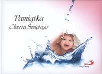 Okładka książki Pamiątka Chrztu Świętego (dla dziewczynki)
