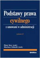 Okładka książki Podstawy prawa cywilnego z umowami w..wyd.II DIFIN