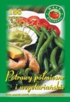 Okładka książki Potrawy półmięsne i wegetariańskie.