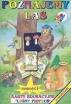 Okładka książki Poznajemy las, karty edukacyjne w.2011 PASJA