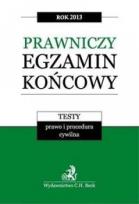 Okładka książki Prawniczy egzamin..2013 Testy. Prawo i procedura..