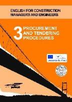 Okładka książki Procurement and tendering procedures 3