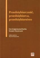 Okładka książki Przedsiębiorczość, przedsiębiorca, ...