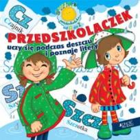Okładka książki Przedszkolaczek uczy się podczas deszczu...