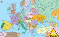 Opakowanie Puzzle 1000 - Mapa Europy PIATNIK