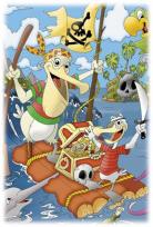 Opakowanie Puzzle 15 maxi - Piracka tratwa AXEL