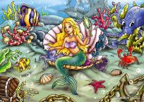 Opakowanie Puzzle 150 - Mała Syrenka MAXIM