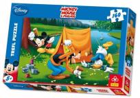 Okładka książki Puzzle 160 Miki, Donald, Goofy TREFL