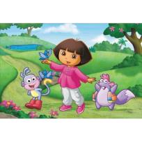 Opakowanie Puzzle 20 maxi - DORA Poznaje Świat Wiosna AXEL