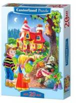 Opakowanie Puzzle 20 maxi - Jaś i Małgosia CASTOR