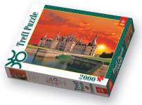 Opakowanie Puzzle 2000 Zamek w Chambord, Francja TREFL