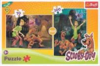 Opakowanie Puzzle 2w1 Scooby-Doo. Strachy na lachy TREFL