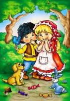 Opakowanie Puzzle 30 Maxi - Jaś i Małgosia MAXIM