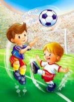 Opakowanie Puzzle 30 - Piłka nożna MAXIM