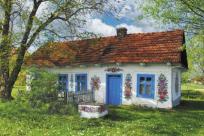 Opakowanie Puzzle 300 - Wiejska chata AXEL