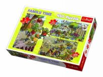 Opakowanie Puzzle 410 Family Time Koszykówka TREFL