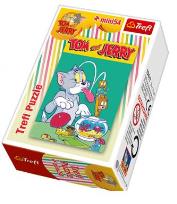 Opakowanie Puzzle 54 mini Zabawy Toma i Jerrego 4 TREFL
