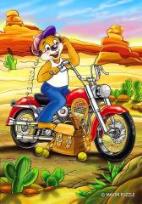 Opakowanie Puzzle 60 Maxi - Motocykl MAXIM