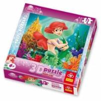 Opakowanie Puzzle 72 Mała Syrenka Podwodna księżn. 3D TREFL