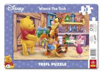 Opakowanie Puzzle ramkowe 15 Kubuś i Przyj. Prezenty TREFL