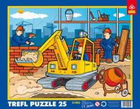 Opakowanie Puzzle ramkowe - Na budowie TREFL