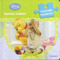 Okładka książki Puzzlowa książeczka. Disney baby Wesołe zabawy