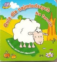 Okładka książki Quiz dla najmłoszych na farmie