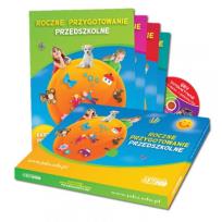 Okładka książki Roczne Przygotowanie Przedszkolne pakiet JUKA