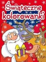 Okładka książki Świąteczne kolorowanki