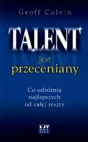 Okładka książki Talent jest przeceniany