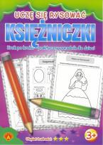 Okładka książki Uczę się rysować księżniczki ALEX