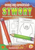 Okładka książki Uczę się rysować stwory ALEX