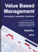 Okładka książki Value based management