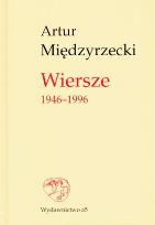Okładka książki Wiersze 1946-1996 - A. Międzyrzecki