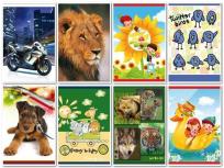 Opakowanie Zeszyt A5/32K/BR kratka 10 szt. mix