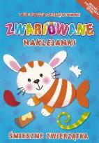 Okładka książki Zwariowane naklejanki - Śmieszne zwierzęta