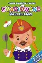 Okładka książki Zwariowane naklejanki - Zawody