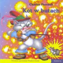 Okładka książki 101 bajek. Kot w butach.