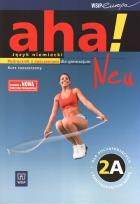 Okładka książki AHA! 2A Neu podr CD Gratis ZR w.2010 WSiP
