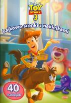 Okładka książki Bajkowe scenki z naklejkami - Toy Story 3