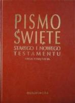 Okładka książki Biblia Tysiąclecia - brąz oprawa ekologiczna