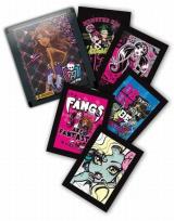 Opakowanie Blister z naklejkami Monster High
