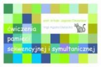 Okładka książki Ćwiczenia pamięci symultanicznej i sekwencyjnej