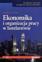 Okładka książki Ekonomika i organizacja pracy w hotelarstwie DIFIN