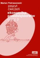 Okładka książki Ekonomika przedsięb. ćw cz. 3 eMPi2 WZ
