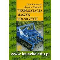 Okładka książki Eksploatacja maszyn rolniczych  Kuczewski  WSiP