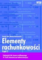Okładka książki Elementy rachunkowości cz. 2 eMPi2 WZ