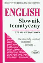 Okładka książki English. Słownik tematyczny kieszonkowy WAGROS